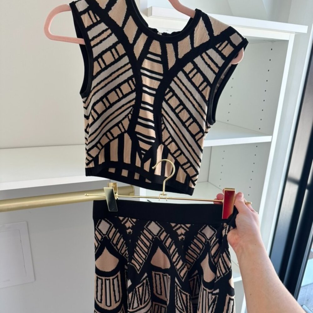Torn By Ronny Kobo Knitted Pattern Two Piece Set